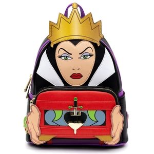Loungefly Disney Snow White And The Seven Dwarfs Evil Queen Cosplay Backpack